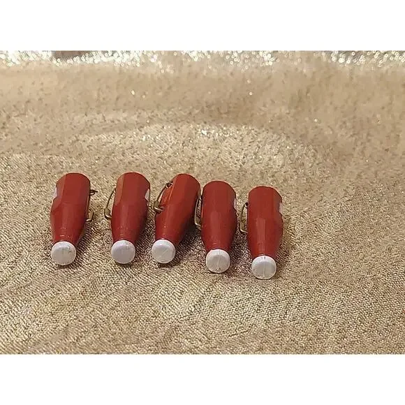 5 Vintage 2000 Heinz Ketchup Advertising Bottle Brooch Pin Red Safety Pin READ - Picture 4 of 8